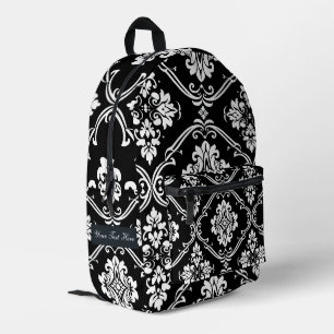 Personalised Dark Garden Printed Backpack