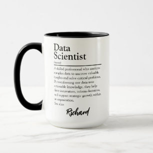 Personalised Data Scientist Definition Mug