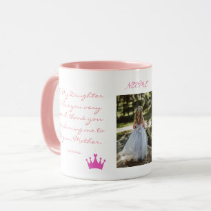 Personalised Daughter mug name and photo!