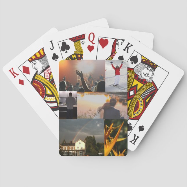 Personalised Deck Of Cards With Photos (Back)