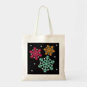 Personalised Decorative Christmas Ornament Gift Tote Bag