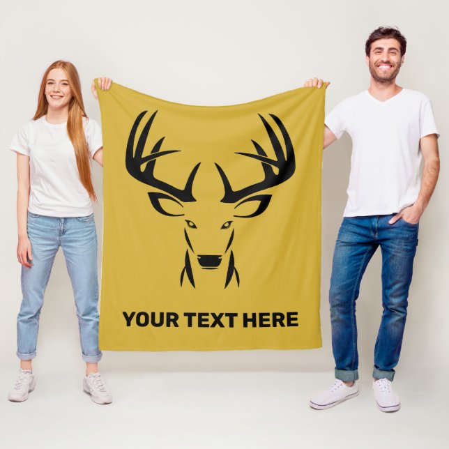 Personalised Deer Hunting Blanket for Hunters (In Situ)