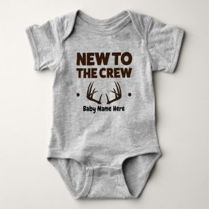 Personalised Deer Hunting Jersey Bodysuit Shirt