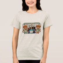 Personalised Dental Hygienist Besties Highland Cow