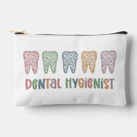 Personalised Dental Hygienist Leopard Print teeth