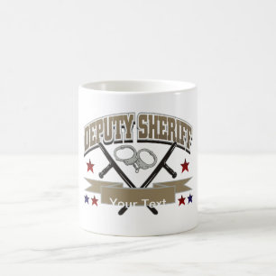 Personalised Deputy Sheriff Coffee Mug
