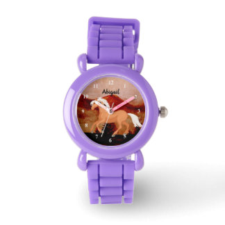 Personalised Desert Wild Mustang Horse Watch