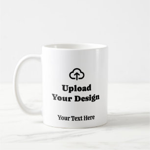Personalised Design and Text Coffee Mug