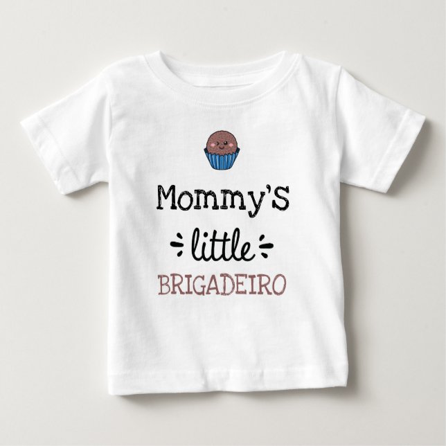 Personalised Design | [Any Text's] Little Brigadei Baby T-Shirt (Front)
