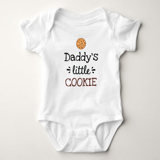 Personalised Design | [Any Text's] Little Cookie Baby Bodysuit (Front)