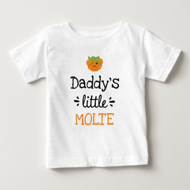 Personalised Design | [Any Text's] Little Molte Baby T-Shirt (Front)