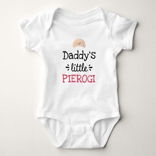 Personalised Design | [Any Text's] Little Pierogi Baby Bodysuit (Front)
