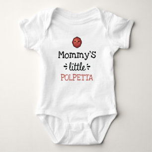Personalised Design   [Any Text's] Little Polpetta Baby Bodysuit