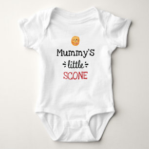 Personalised Design   [Any Text's] Little Scone Baby Bodysuit