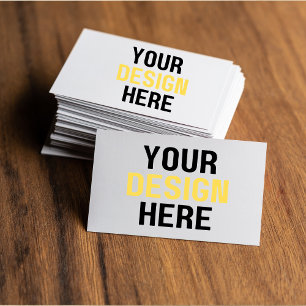 Personalised Design Logo Print Your Own Business Card
