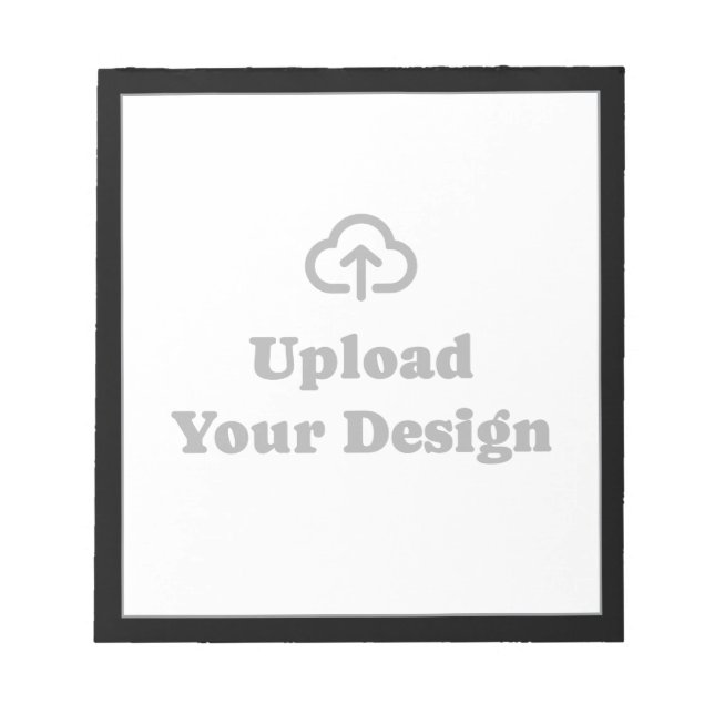 Personalised Design Notepad (Front)