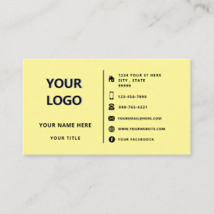 Personalised Design Your Own Business Card