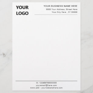 Personalised Design Your Own Business Letterhead