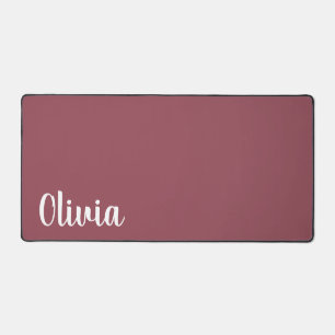 Personalised Desk Mat with Name   Custom Mouse Pad