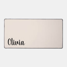 Personalised Desk Mat with Name | Custom Mouse Pad