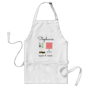 Personalised Dessert Baking Standard Apron