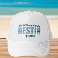Personalised Destin Beach Trip Matching Family