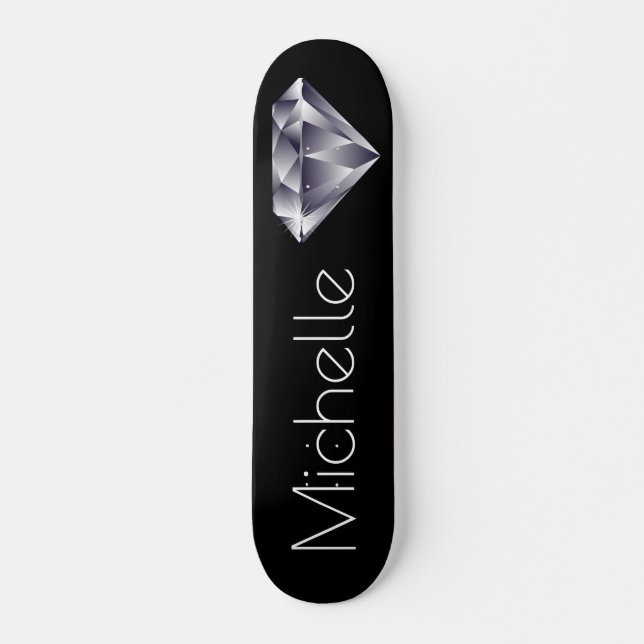 Personalised Diamond Skateboard (Front)