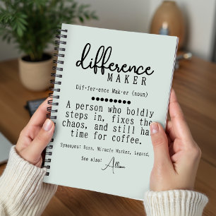 Personalised Difference Maker Definition Journal