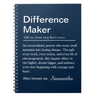 Personalised Difference Maker Definition