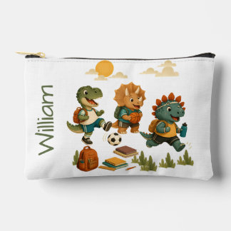Personalised Dino-Mite-Athlete Accessory Pouch