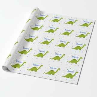 Personalised Dinosaur Gift Wrap