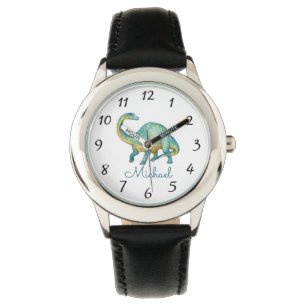 Personalised  Dinosaur Kid's Watch