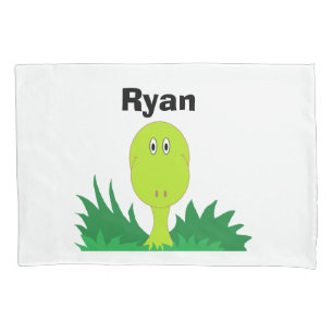 Personalised Dinosaur Pillowcase