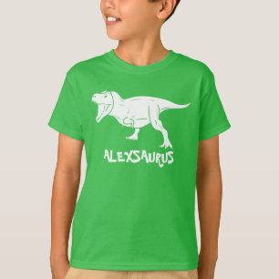 Personalised Dinosaur Shirts, Gift for Kids,  T-Shirt