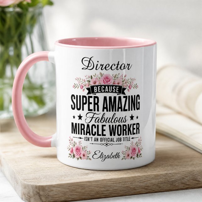 Personalised Director  Mug (Creator Uploaded)
