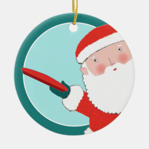 personalised disc golf collectable ceramic ornamen ceramic ornament