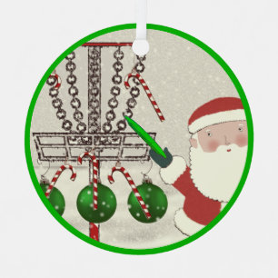 Personalised Disc Golf Gift Metal Ornament