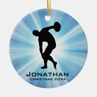Personalised Discus Thrower Ornament