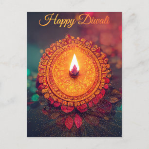 Personalised Diwali Postcard