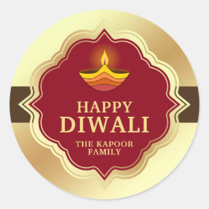 Personalised Diwali Sticker