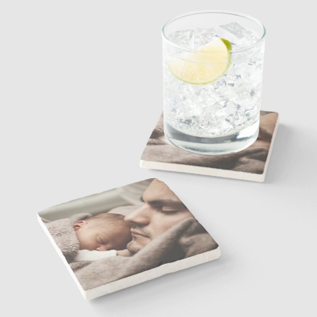 Personalised DIY Custom Stone Coaster (Side)