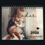 Personalised DIY Gift Idea | Custom Photo Pet Calendar<br><div class="desc">Custom Pet Photo Calendar | Create Your Own Personalised Design</div>