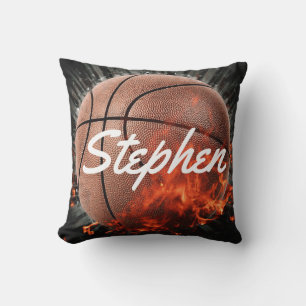 Personalised - Do What You Love - Basketball Cushion