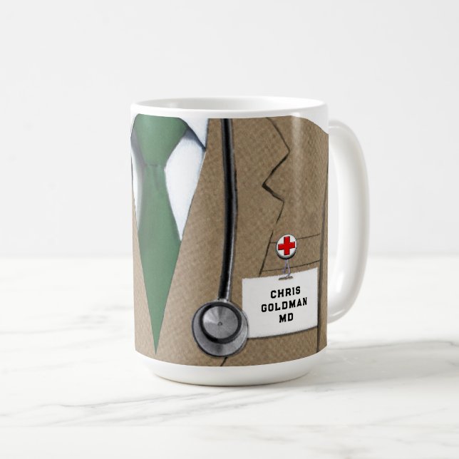Personalised Doctor Coffee Mug (Front Right)