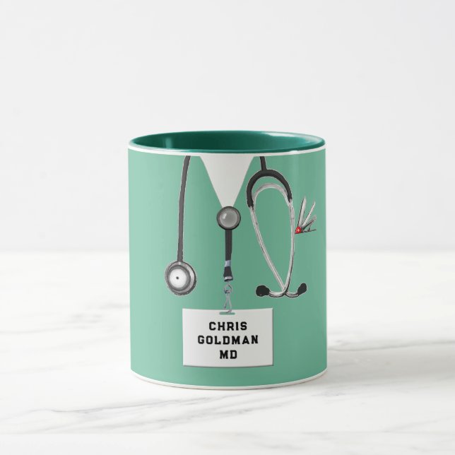 Personalised Doctor Collectable Mug (Center)