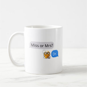 Personalised Doctor Custom Text Funny Medical      Coffee Mug