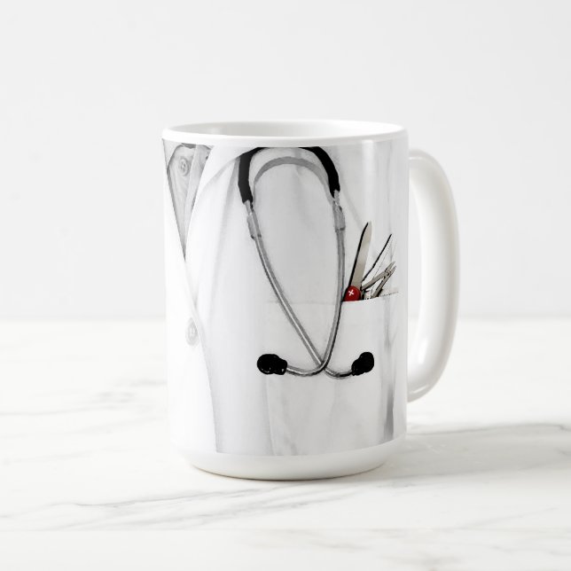 Personalised Doctor Gift Coffee Mug (Front Right)