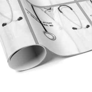 Personalised Doctor Gift Wrapping Paper