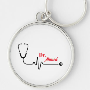 Personalised Doctor Keychain Custom Name