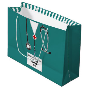 Personalised Doctor Medical School Large Gift Bag